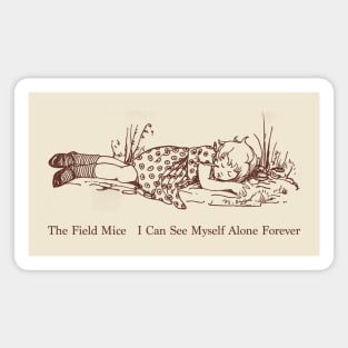 The Field Mice • • • Original Retro Fan Design Magnet